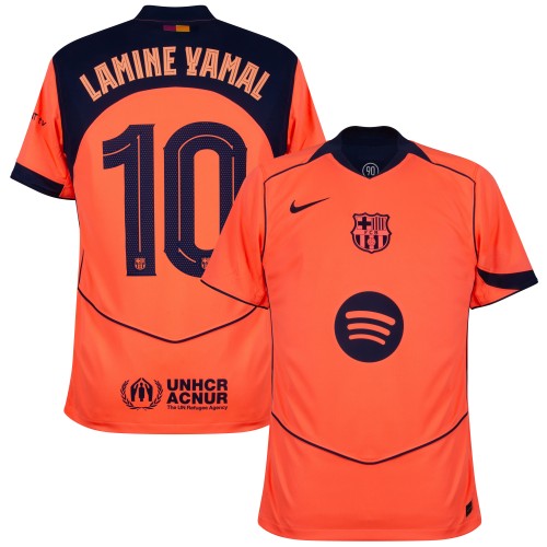 Barcelona Tredjetröja Lamine Yamal 10 2025–2026 Barn Barcelona Tredjetröja Lamine Yamal 10 2025–2026 Barn